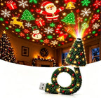 🎄Enchanted Christmas Tree Projection LED Lamp | USB Powered