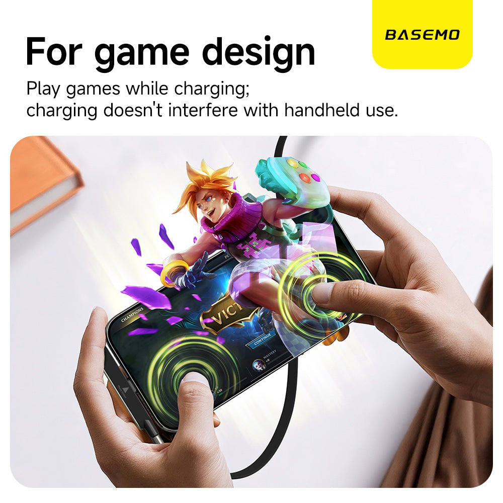 New 240W Charging Cable with Fold‑Out Phone Stand
